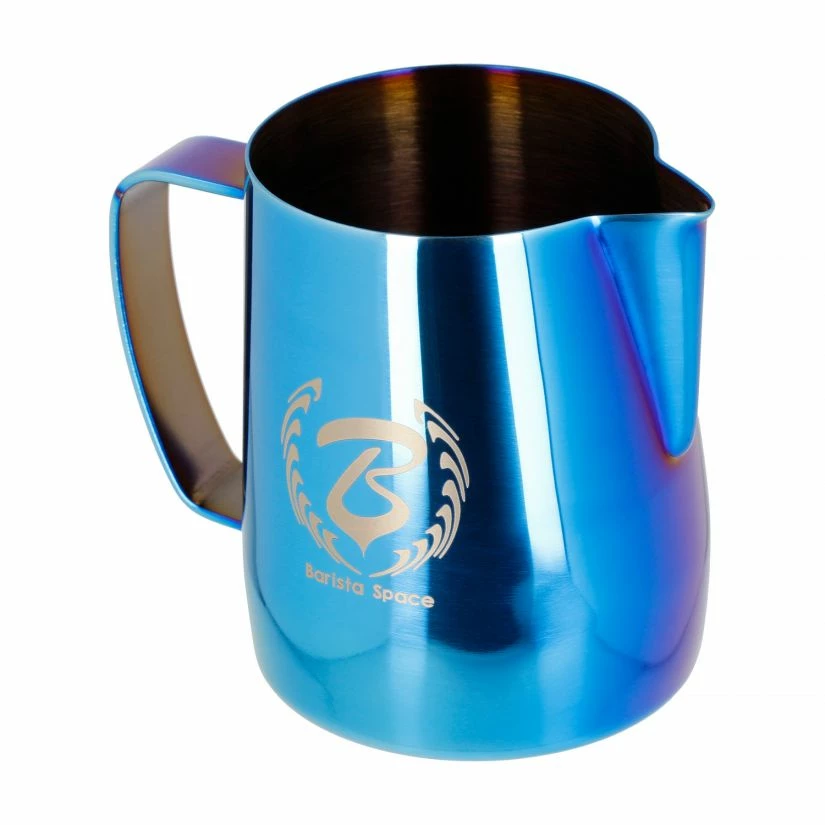 Milk Pitchers Barista Space Milk Pitcher, Blue 5 Milk Pitchers Barista Space Milk Pitcher, Blue - Image 3