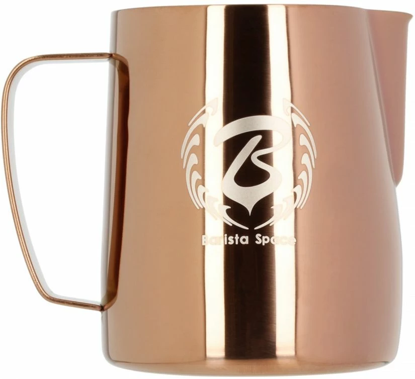Milk Pitchers Barista Space Milk Pitcher, Rose Gold 3 Milk Pitchers Barista Space Milk Pitcher, Rose Gold