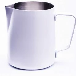Milk Pitchers JoeFrex Powder Coated Milk Pitcher 590 Ml, White