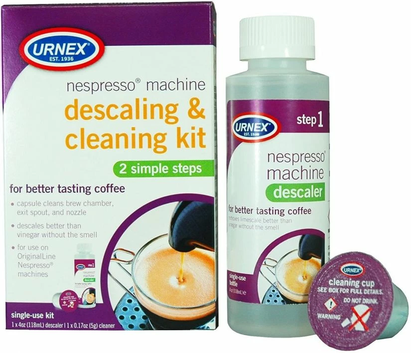Coffee Machine Cleaning Agents Urnex - Nespresso Descaling & Cleaning Kit 3 Coffee Machine Cleaning Agents Urnex - Nespresso Descaling & Cleaning Kit
