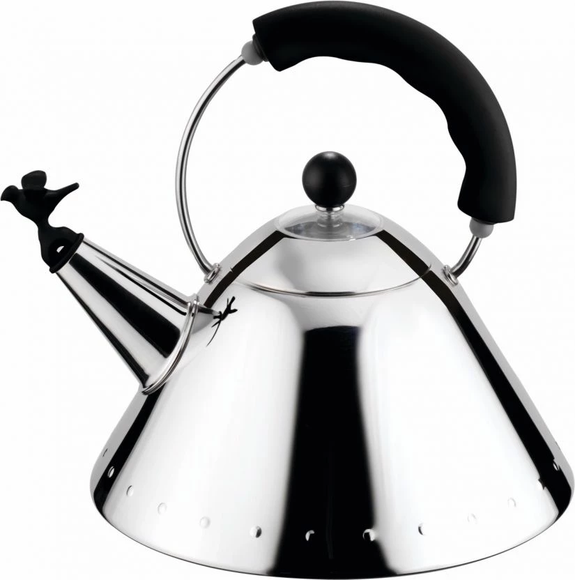 Stovetop Kettles Alessi 9093 Whistling Kettle 3 Stovetop Kettles Alessi 9093 Whistling Kettle