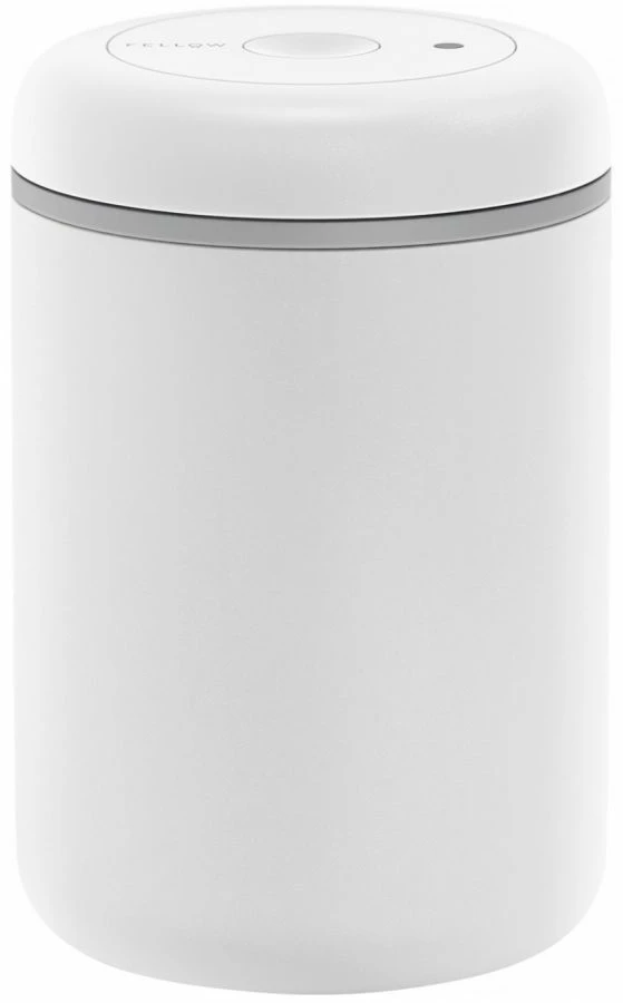 Coffee Storage Fellow Atmos Vacuum Canister For Coffee Beans, Matte White Steel 3 Coffee Storage Fellow Atmos Vacuum Canister For Coffee Beans, Matte White Steel