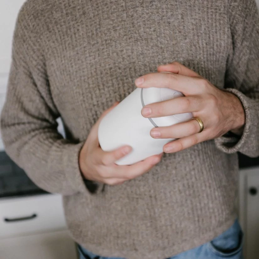 Coffee Storage Fellow Atmos Vacuum Canister For Coffee Beans, Matte White Steel 6 Coffee Storage Fellow Atmos Vacuum Canister For Coffee Beans, Matte White Steel - Image 4