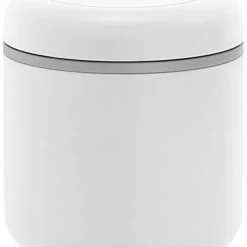 Coffee Storage Fellow Atmos Vacuum Canister For Coffee Beans, Matte White Steel