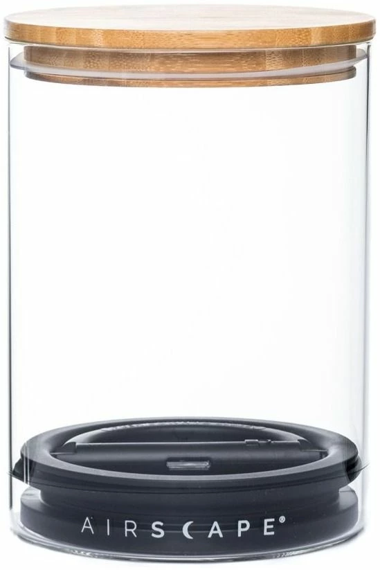 Coffee Storage Planetary Design Airscape® Glass With Bamboo Lid 3 Coffee Storage Planetary Design Airscape® Glass With Bamboo Lid