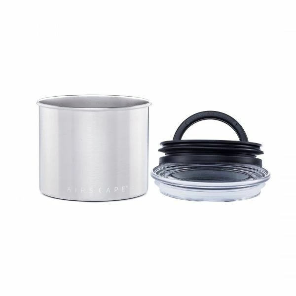 Coffee Storage Planetary Design Airscape® Classic Stainless Steel Storage Canister, Brushed Steel 5 Coffee Storage Planetary Design Airscape® Classic Stainless Steel Storage Canister, Brushed Steel - Image 3