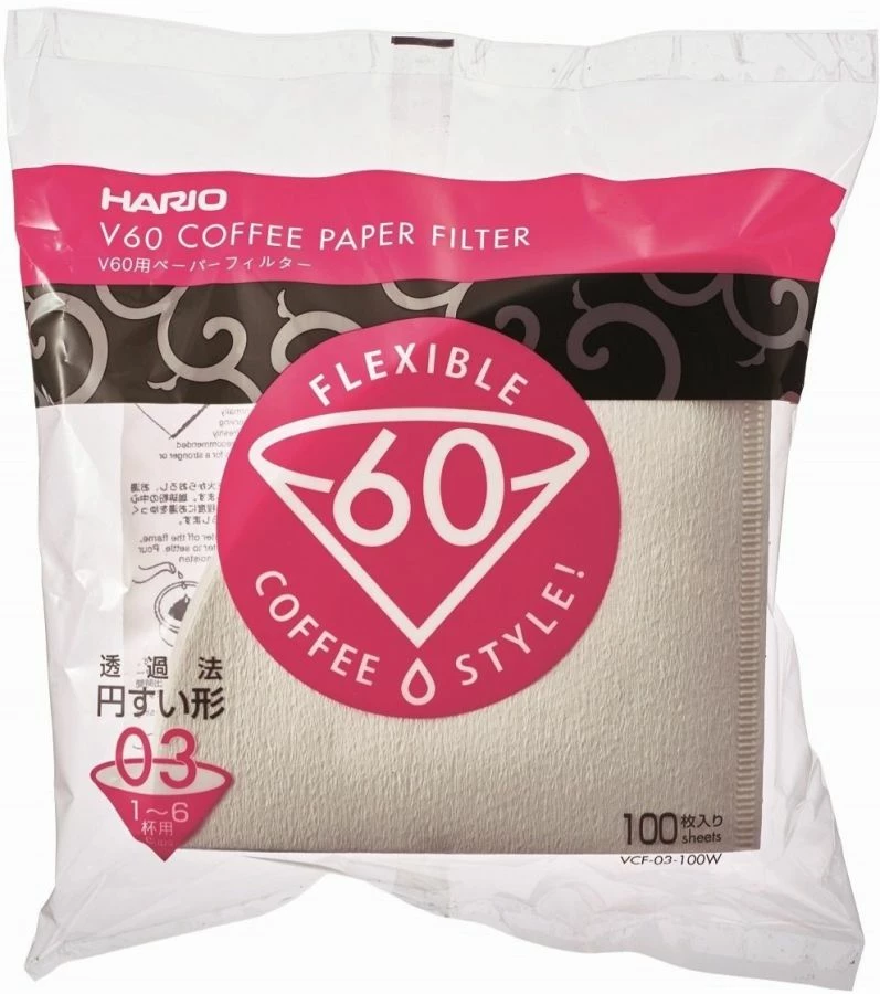 Filter Papers For Coffee Hario V60 Size 03 Coffee Paper Filters 100 Pcs 3 Filter Papers For Coffee Hario V60 Size 03 Coffee Paper Filters 100 Pcs