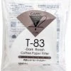 Filter Papers For Coffee CAFEC Dark Roast T-83 Coffee Paper Filter 4 Cup, 100 Pcs -Barista and Coffee Accessories Shop unnamed file 341