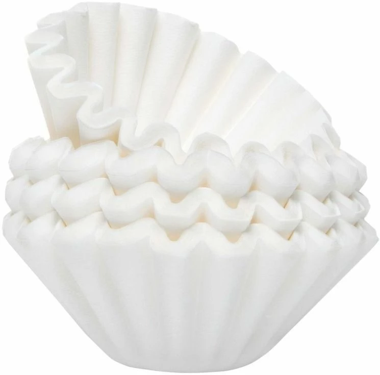 Filter Papers For Coffee Kalita Wave #155 White Filter Papers 50 Pcs 4 Filter Papers For Coffee Kalita Wave #155 White Filter Papers 50 Pcs - Image 2