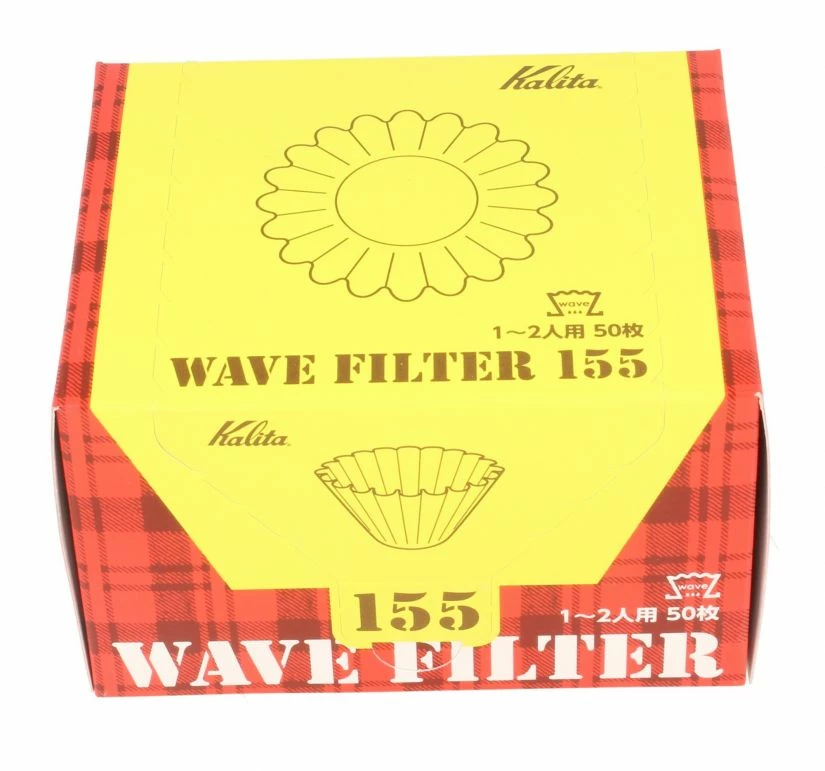 Filter Papers For Coffee Kalita Wave #155 White Filter Papers 50 Pcs 5 Filter Papers For Coffee Kalita Wave #155 White Filter Papers 50 Pcs - Image 3