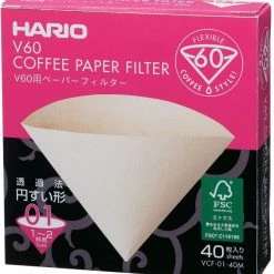 Filter Papers For Coffee Hario V60 Misarashi Size 01 Brown Coffee Paper Filters