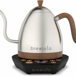 Electric Pour Over Kettles Brewista Artisan Gooseneck Variable Temperature Kettle 1 L