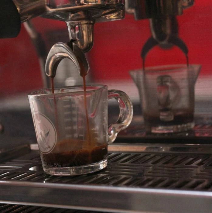 Coffee Measures, Scales & Timers Rhinowares Double Shot Glass With Handle 70 Ml 6 Coffee Measures, Scales & Timers Rhinowares Double Shot Glass With Handle 70 Ml - Image 4