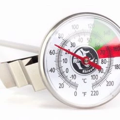 Thermometers For Milk Rhinowares Long Milk Thermometer 180 Mm