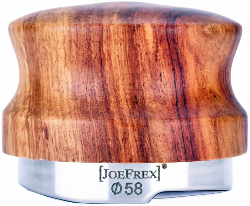 Coffee Tampers JoeFrex Coffee Leveler Palm-Tamper 58 Mm, Palisander 3 Coffee Tampers JoeFrex Coffee Leveler Palm-Tamper 58 Mm, Palisander